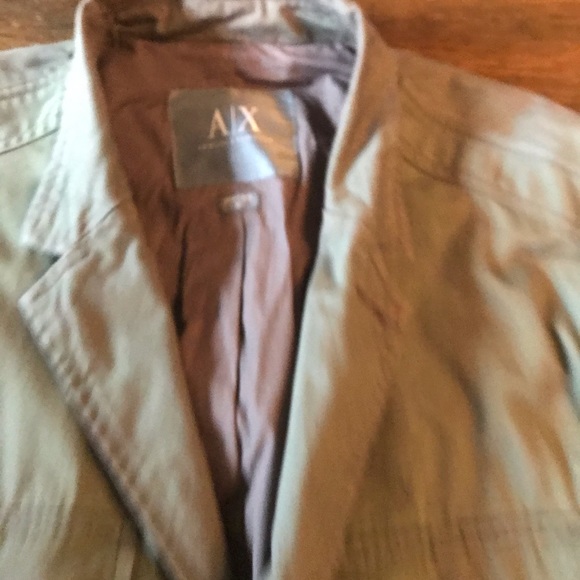 Armani exchange khaki military field jacket. XL. - Picture 3 of 14